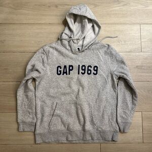 Gap 1969 Gray Women‎ Hoodie Small
